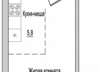 Продам 1-ком. квартиру, 31 м2, Псковская область, улица Героя России Досягаева, 6