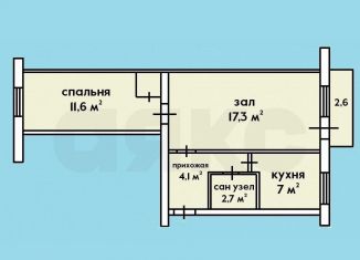 Продам 2-ком. квартиру, 45 м2, Ростов-на-Дону, Портовая улица, 166/50