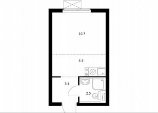 Продам квартиру студию, 21.8 м2, Котельники