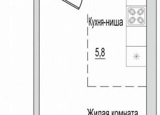 2-комнатная квартира на продажу, 31 м2, Псковская область, улица Героя России Досягаева, 6