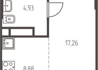 Продается квартира студия, 31.1 м2, Ивантеевка