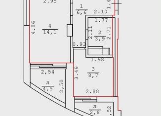 Продается 1-комнатная квартира, 37 м2, Крым