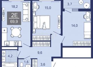 Продажа 2-ком. квартиры, 69.9 м2, Санкт-Петербург, Московский проспект, 1/2, Адмиралтейский район