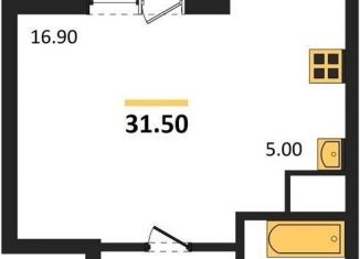 Продаю квартиру студию, 31.5 м2, Новосибирск, метро Площадь Маркса