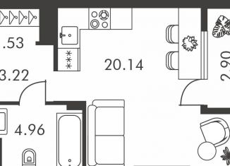 Продаю квартиру студию, 32.8 м2, Тула, Зареченский территориальный округ, улица Карпова, 103А