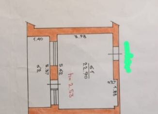 Продается квартира студия, 26.7 м2, Чебоксары, улица Тимофея Кривова, 15