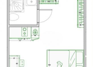 Продам квартиру студию, 11.8 м2, Москва, Чертановская улица, 21к1, метро Чертановская