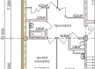 Трехкомнатная квартира на продажу, 82.4 м2, Бурятия, улица имени Д.Ц. Дашиева, 9