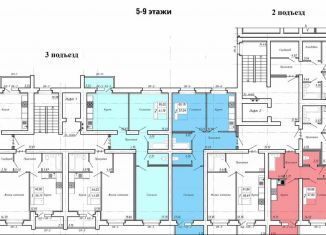 Продажа 2-ком. квартиры, 60.2 м2, Тамбов, улица имени Павла Строганова, 7, Октябрьский район