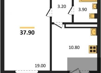 Продажа 1-комнатной квартиры, 37.9 м2, Воронеж, улица Шидловского, 28