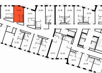 Продам квартиру студию, 21.7 м2, Санкт-Петербург, Красногвардейский район, проспект Энергетиков, 6