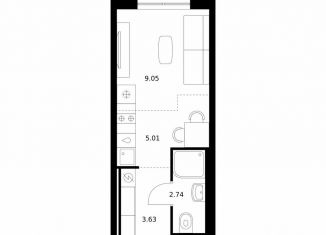 Продаю квартиру студию, 20.4 м2, Улан-Удэ, улица Шмидта, 37А