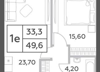 Продаю 2-ком. квартиру, 49.6 м2, Москва, проспект Генерала Дорохова, вл1к1, район Раменки