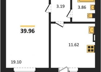 Продаю 1-ком. квартиру, 40 м2, Воронежская область