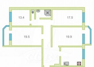 Продаю четырехкомнатную квартиру, 104.6 м2, Тюменская область, Транспортная улица, 79