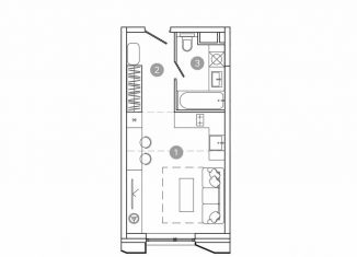 Продается квартира студия, 28.4 м2, Москва