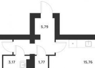 Продается 1-комнатная квартира, 39.8 м2, Тула