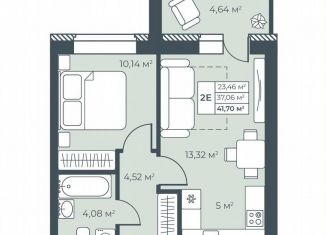 Продам 2-ком. квартиру, 41.7 м2, Выкса