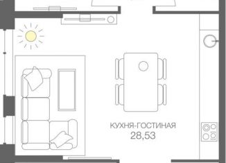 Продам 2-комнатную квартиру, 72.8 м2, Москва, станция Тестовская