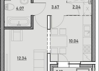 Продажа 1-ком. квартиры, 35.6 м2, Иркутск, ЖК Zenith