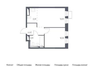 Продажа двухкомнатной квартиры, 36.2 м2, Ленинский городской округ, ЖК Горки Парк
