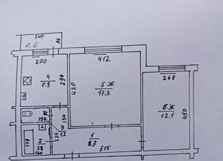 2-ком. квартира на продажу, 50 м2, Мамоново, Артиллерийская улица, 7В