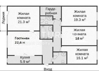 Продажа 4-ком. квартиры, 158.5 м2, Москва, улица Врубеля, 8, район Сокол