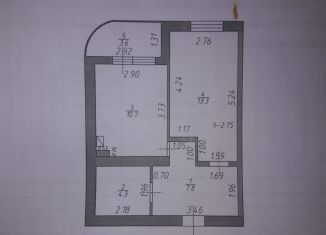 Продам 1-ком. квартиру, 36.1 м2, Краснодар, улица Ленина, 9, улица Ленина