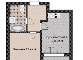 Продается 1-комнатная квартира, 31.9 м2, Санкт-Петербург, метро Удельная