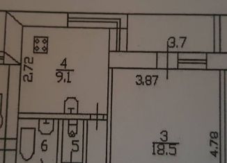 Продам 1-ком. квартиру, 38 м2, Кронштадт, улица Зосимова, 2