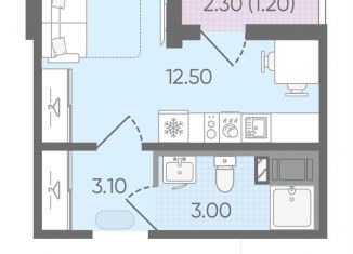 Продам квартиру студию, 19.8 м2, Санкт-Петербург, ЖК Цветной Город