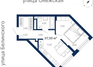 Продам 1-комнатную квартиру, 38.1 м2, Екатеринбург, метро Чкаловская, Шатурская улица
