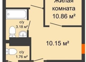 Продаю двухкомнатную квартиру, 55.2 м2, поселок Верхнетемерницкий, Атмосферный переулок, 9/16