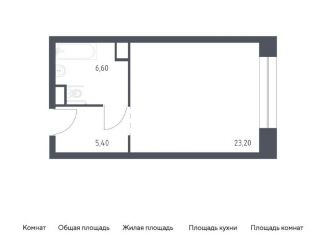 Продам квартиру студию, 35.2 м2, Москва, Стремянный переулок, 2, район Замоскворечье
