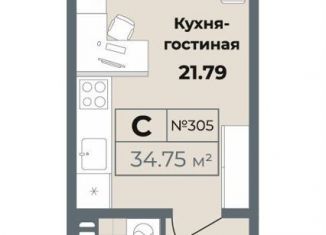 Продажа квартиры студии, 34.8 м2, Санкт-Петербург, метро Лиговский проспект