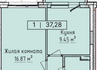 Продажа 1-комнатной квартиры, 37.1 м2, село Завьялово, улица Чкалова, 3
