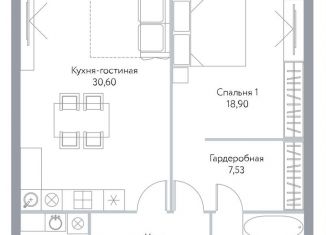 Продажа 2-комнатной квартиры, 74.8 м2, Москва, проспект Мира, 95, СВАО