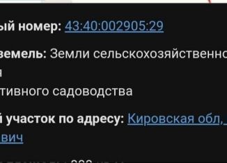 Продажа участка, 20 сот., Киров