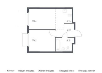 Продается 2-комнатная квартира, 36.5 м2, Московская область, Каширское шоссе - Молоково - Андреевское