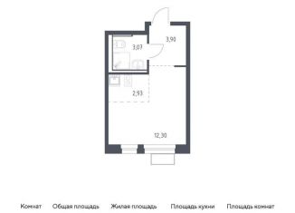 Продается квартира студия, 22.2 м2, Московская область, жилой комплекс Квартал Ивакино, к2