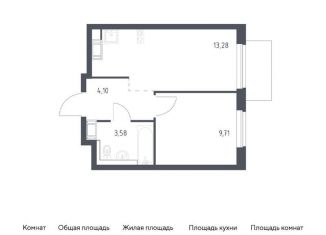 Продажа 1-комнатной квартиры, 30.7 м2, Ленинградская область