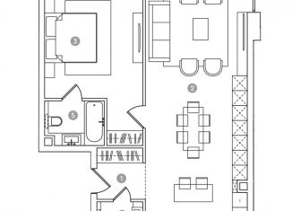 Продажа двухкомнатной квартиры, 72.5 м2, Москва, проспект Академика Сахарова, 11, проспект Академика Сахарова