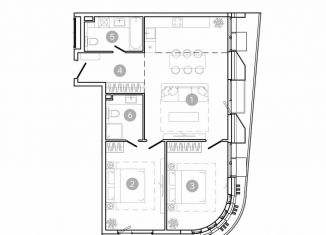 Продается 3-комнатная квартира, 76.6 м2, Москва, ВАО