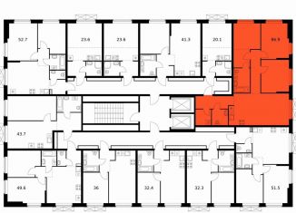 Продам трехкомнатную квартиру, 86.9 м2, Казань, Советский район