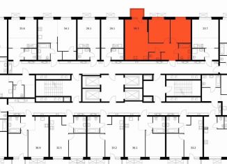 Продается 2-комнатная квартира, 59.3 м2, Екатеринбург, Октябрьский район, жилой комплекс Исеть Парк, 6