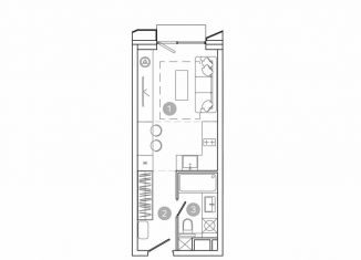 Квартира на продажу студия, 22.7 м2, Москва, ВАО