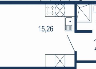 Продам квартиру студию, 24.6 м2, Сестрорецк, улица Инструментальщиков, 18