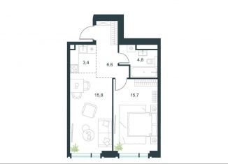 Продается 2-комнатная квартира, 46.3 м2, Москва, метро Профсоюзная, Профсоюзная улица, 2/22