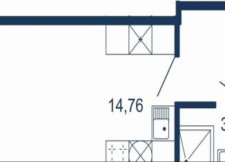 Продам квартиру студию, 23.7 м2, Сестрорецк, улица Инструментальщиков, 18