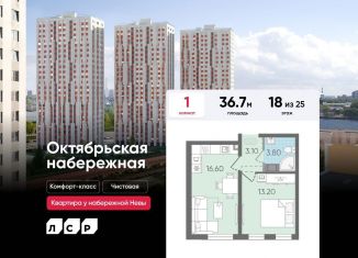 Продается 1-ком. квартира, 36.7 м2, Санкт-Петербург, метро Пролетарская